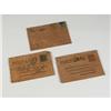 Image 1 : 3 1906, 1905 LEATHER POSTCARDS KALAMAZOO