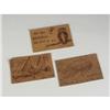 Image 2 : 3 1906, 1905 LEATHER POSTCARDS KALAMAZOO