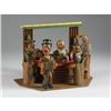 Image 1 : ANRI ITALIAN CARVED WOOD BAR SET AND ACCESSOIRIES