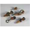 Image 2 : ANRI ITALIAN CARVED WOOD BAR SET AND ACCESSOIRIES