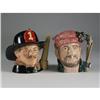 Image 1 : TWO ROYAL DOULTON CHARACTER JUGS LARGE SIZE