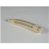 Image 1 : WALRUS IVORY CRIBBAGE BOARD