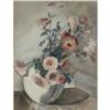 Image 1 : WATERCOLOR PAUL J. IMMEL FLOWER ARRANGEMENT