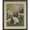 Image 2 : WATERCOLOR PAUL J. IMMEL CALLA LILIES