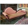 Image 1 : LATE VICTORIAN ROCOCO MAHOGANY RECAMIER