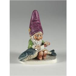 GEOBEL PORCELAIN TROLL FIGURINE
