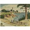 Image 3 : THREE LITHOGRAPHS FRANK SERRATONI COAST SCENES