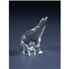 Image 1 : SWEDISH CRYSTAL POLAR BEAR FIGURINE SIGNED