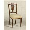Image 2 : FOUR SHERATON STYLE MAHOGANY SIDE CHAIRS