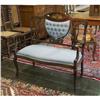 Image 1 : VICTORIAN ROCOCO CARVED WALNUT SETTEE