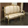 Image 1 : LOUIS XVI STYLE CARVED GILTWOOD SOFA