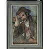 Image 2 : OIL PAINTING GILMORE FRENCH SMOKING