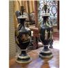Image 1 : CLASSICAL SCENES PAINTED TRANSFERWARE LAMP BASES