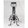 Image 1 : LATE 19TH CENTURY ENGLISH ROCOCO IRON PLANT STAND