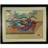 Image 1 : OTSUKA SERIGRAPH ON SILK ''SEAMSTRESS''