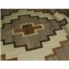 Image 2 : Navajo wool weaving of natural wool with stepped