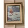 Image 1 : NEWMAN MYRAH OIL PAINTING INDIAN CANADA