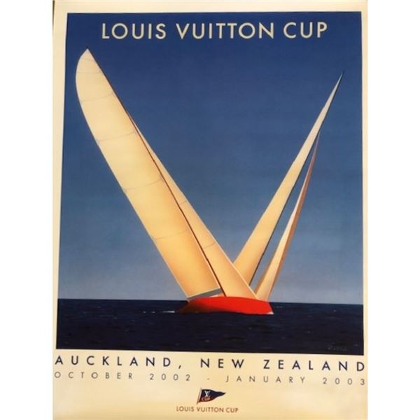 Louis Vuitton Cup 2003 Auckland NZ Poster