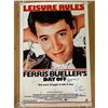 Image 1 : Signed Ferris Bueller Movie Poster