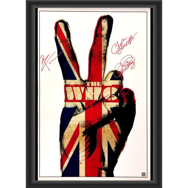 The Who Signed Peace Sign Poster