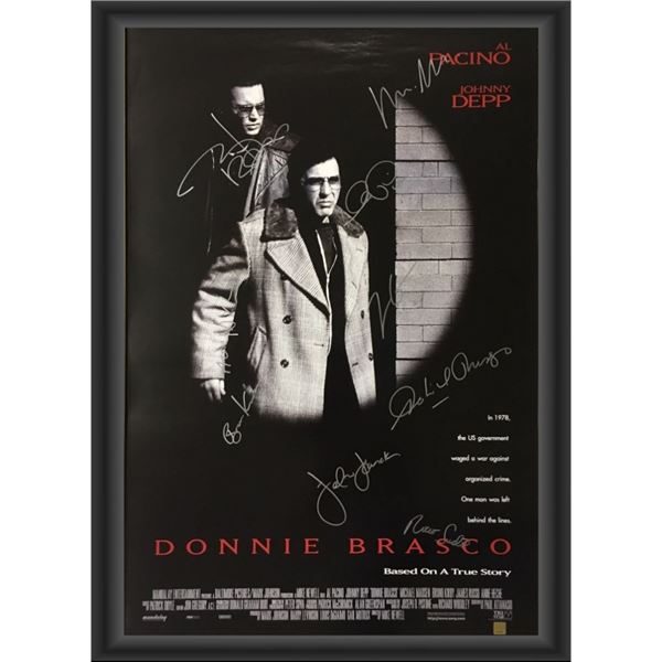 Signed Donnie Brasco Movie Poster