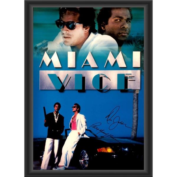 Signed Miami Vice Movie Poster