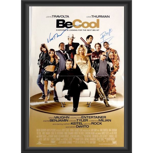 Signed Be Cool Movie Mini-Poster