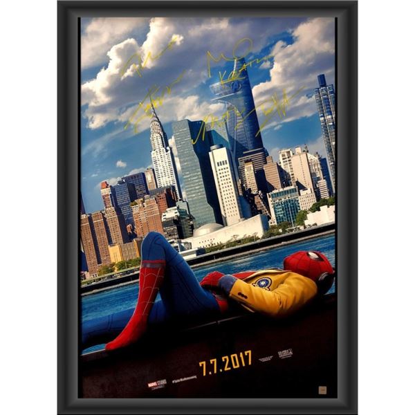 Signed Spiderman: Homecoming Poster