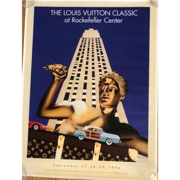 Louis Vuitton Classic at Rockefeller Center 1996 Poster
