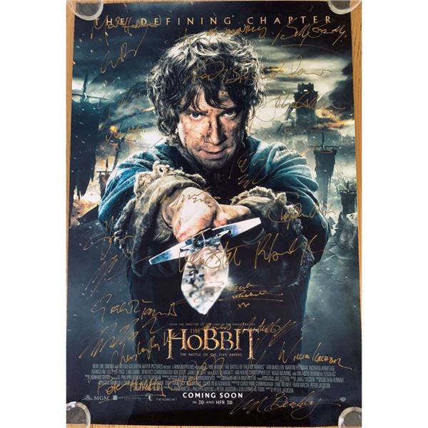 Signed The Battle Of The Five Armies Movie Poster