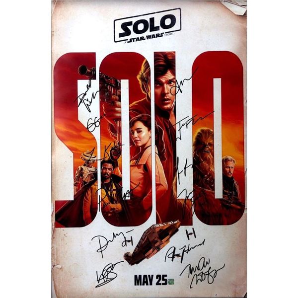 Signed Solo:  A Star Wars Story Poster