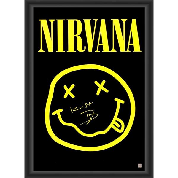 Signed Nirvana Poster