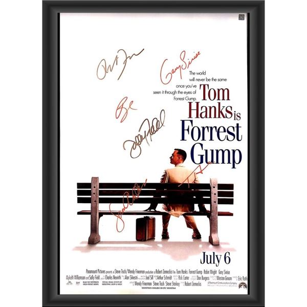 Signed Forest Gump Movie Poster