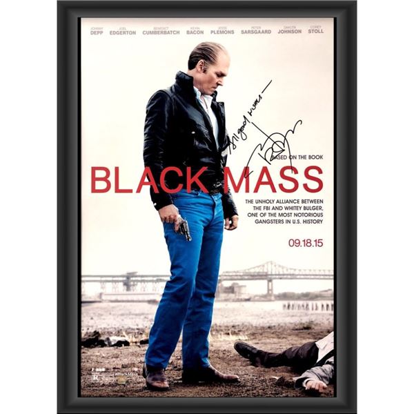 Signed Black Mass Movie Poster