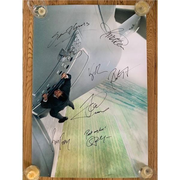 Signed Mission  Impossible: Rogue Nation Movie Poster