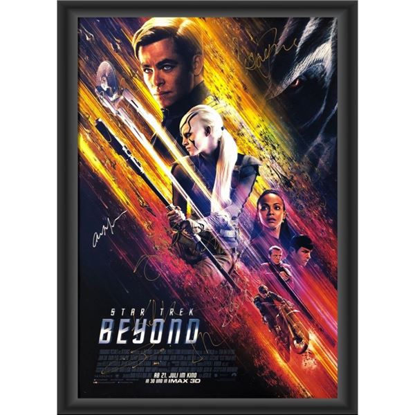 Signed Star Trek: Beyond  Movie Poster