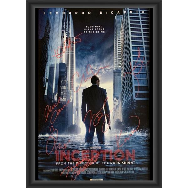 Signed Inception Movie Poster
