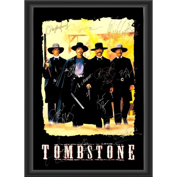 Signed Tombstone Movie Poster