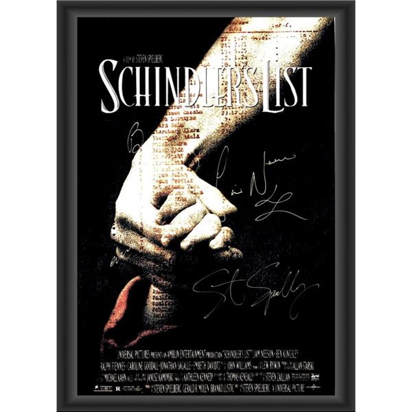 Signed Schindler's List Movie Poster