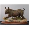 Image 1 : Hand Painted Porcelain Black Rhino