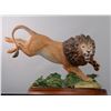 Image 1 : Hand Painted Porcelain Leaping Lion