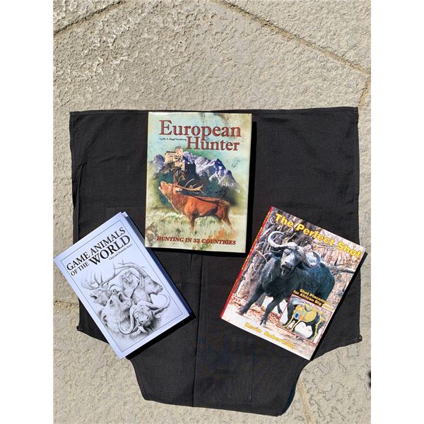Three Book Collection- 1) The Perfect Shot, 2) Game Animals of the World, and 3) European Hunter