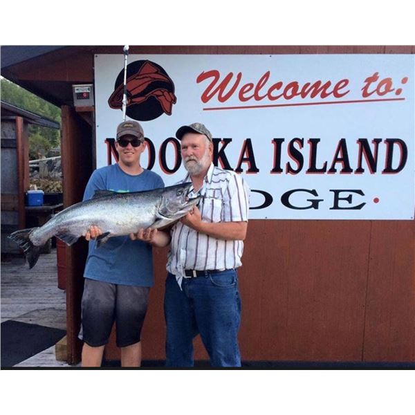 DELUXE 4DAY/3NIGHT NOOTKA SOUND BRITISH COLUMBIA FISHING FOR 2 IN 2021, 22 OR 23