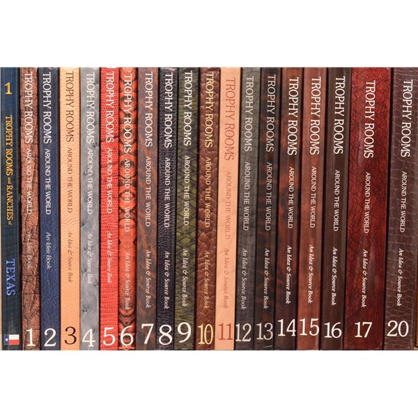 Trophy Rooms Around the World Volumes 1-17 Trophy Rooms and Ranches of Texas