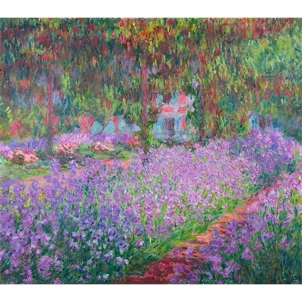 Claude Monet - Artists Garden