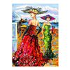 Image 1 : Patricia Govezensky, "Beach Wedding in Paris" Original Acrylic on Canvas with Le