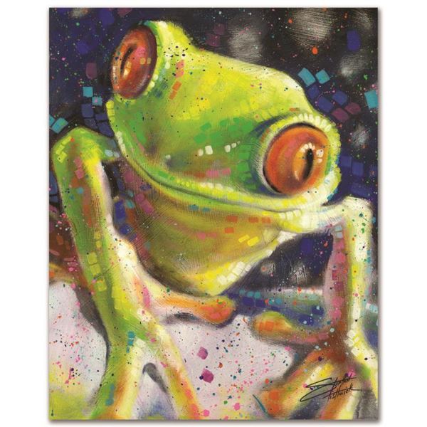 "Trees" Limited Edition Giclee on Canvas by Stephen Fishwick, Numbered and Signe