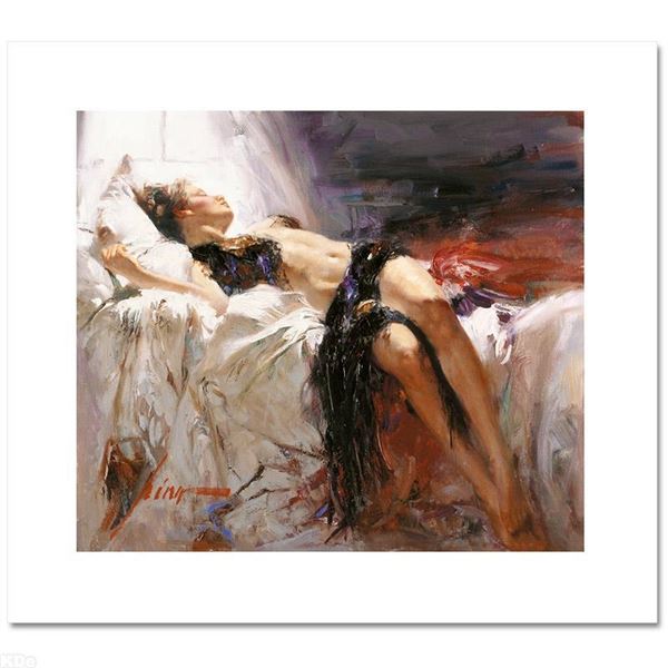 Pino (1931-2010), "Morning Dreams" Limited Edition on Canvas, Numbered and Hand