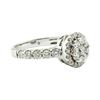 Image 1 : 1.30 ctw Diamond Ring - 14KT White Gold