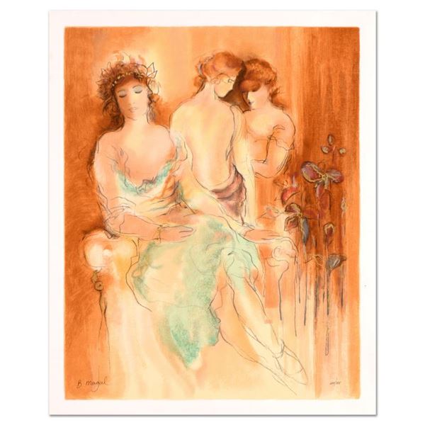 Batia Magal, "Aristocrats" Limited Edition Serigraph, Numbered and Hand Signed w